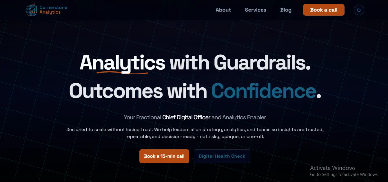 Cornerstone Analytics